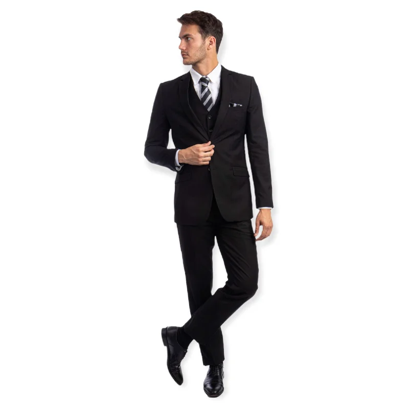 AZZURO: 3PC. SLIM FIT HYBRID SUIT M231H-01