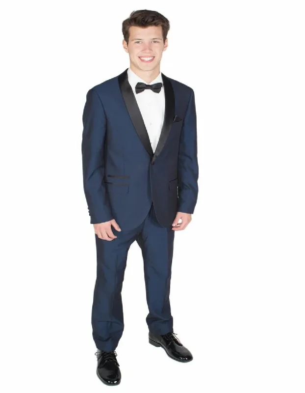 New Navy Slim Fit 2 Piece West End Tuxedo Jacket & Pants