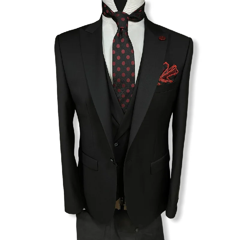 QUESSTE: 3PC. SLIM FIT SUIT 1024-1