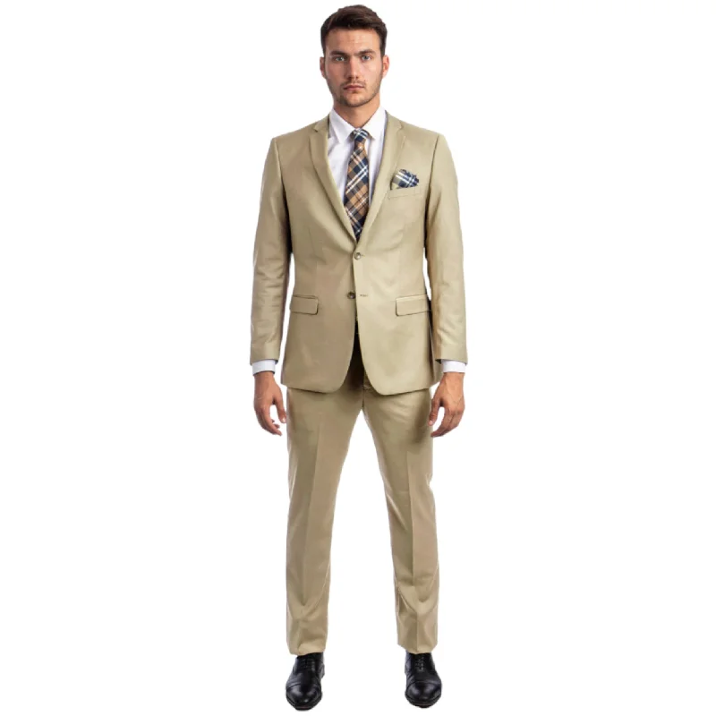 Tazio Slim 2pc. M085S-34 Tan