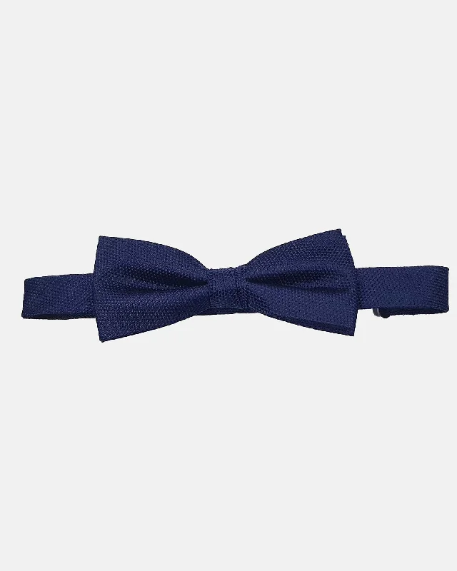 Aberlard Silk Formal Navy Bow Tie