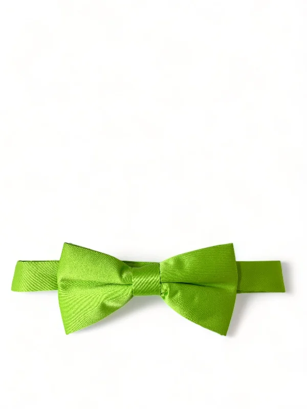 Classic Solid Lime Green Bow Tie