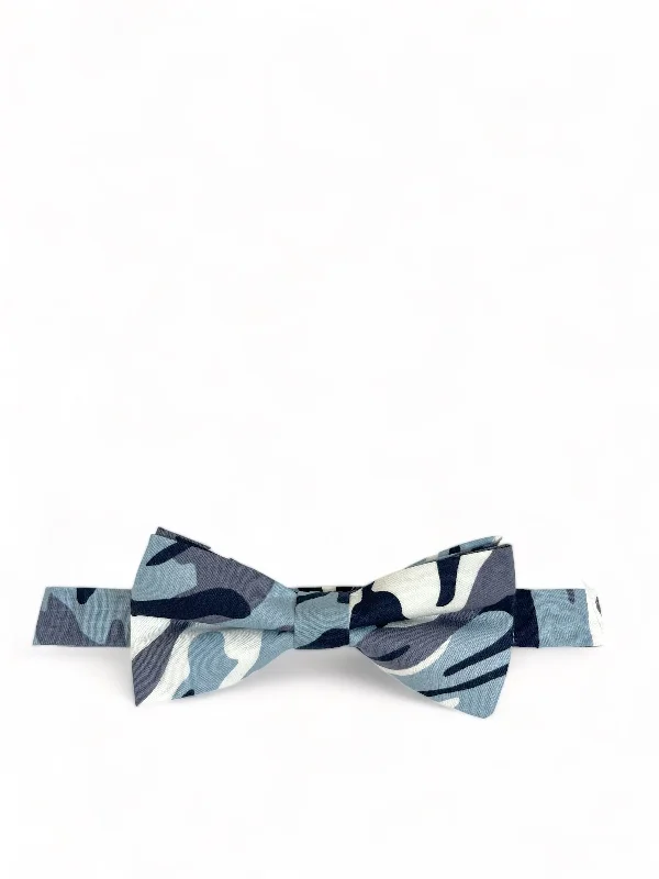 Camouflage Cotton Bow Tie by Paul Malone