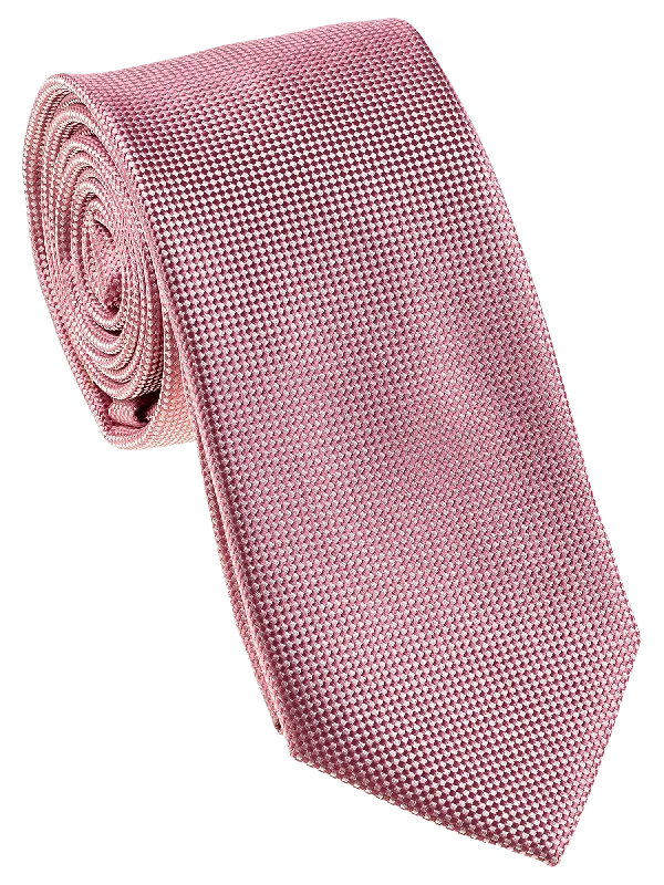 Dusty Rose Self Pattern Tie, Bow Tie, Handkerchief