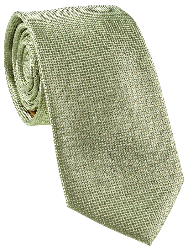 Foam Green Self Pattern Tie, Bow Tie, Handkerchief