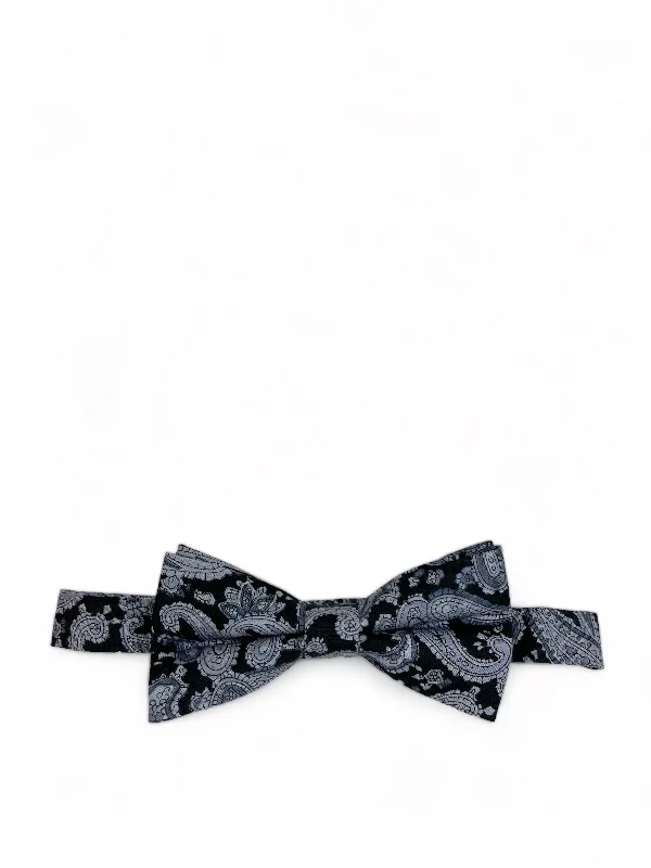 Paisley Cotton Bow Tie by Paul Malone