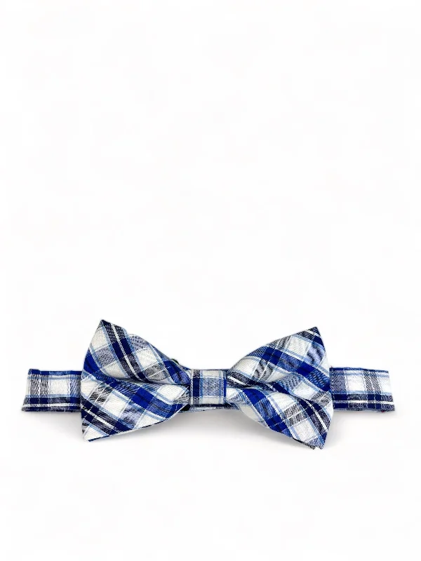 Plaid Cotton Bow Tie by Paul Malone