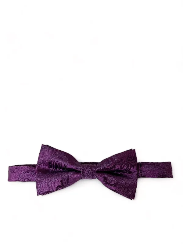 Classic Crown Jewel Paisley Bow Tie