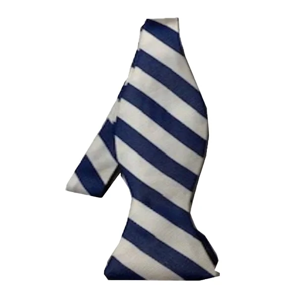 W&L Stripe Bow Tie