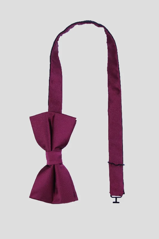 Ellroy Bow Tie Burgundy