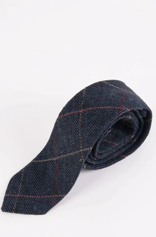 Eton Navy Wedding Tie