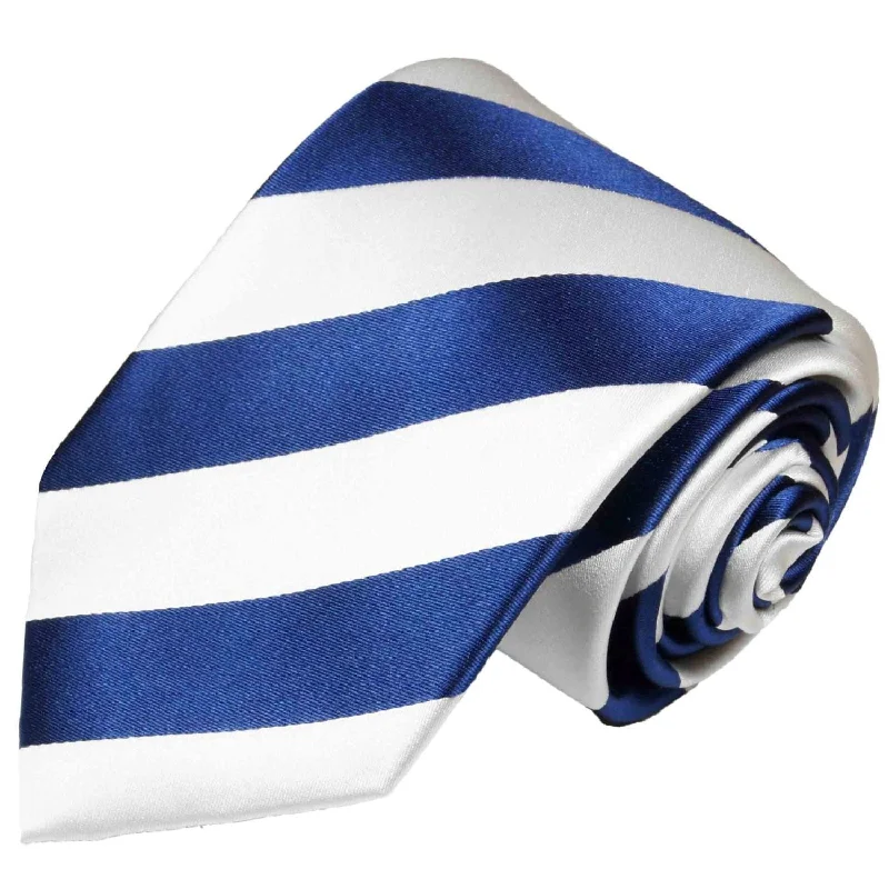 Classic Navy College Striped Men's Necktie