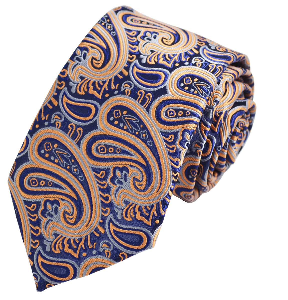 Extraordinary Coral Paisley Design Tie