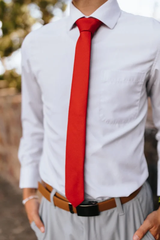 K&C Red Tie