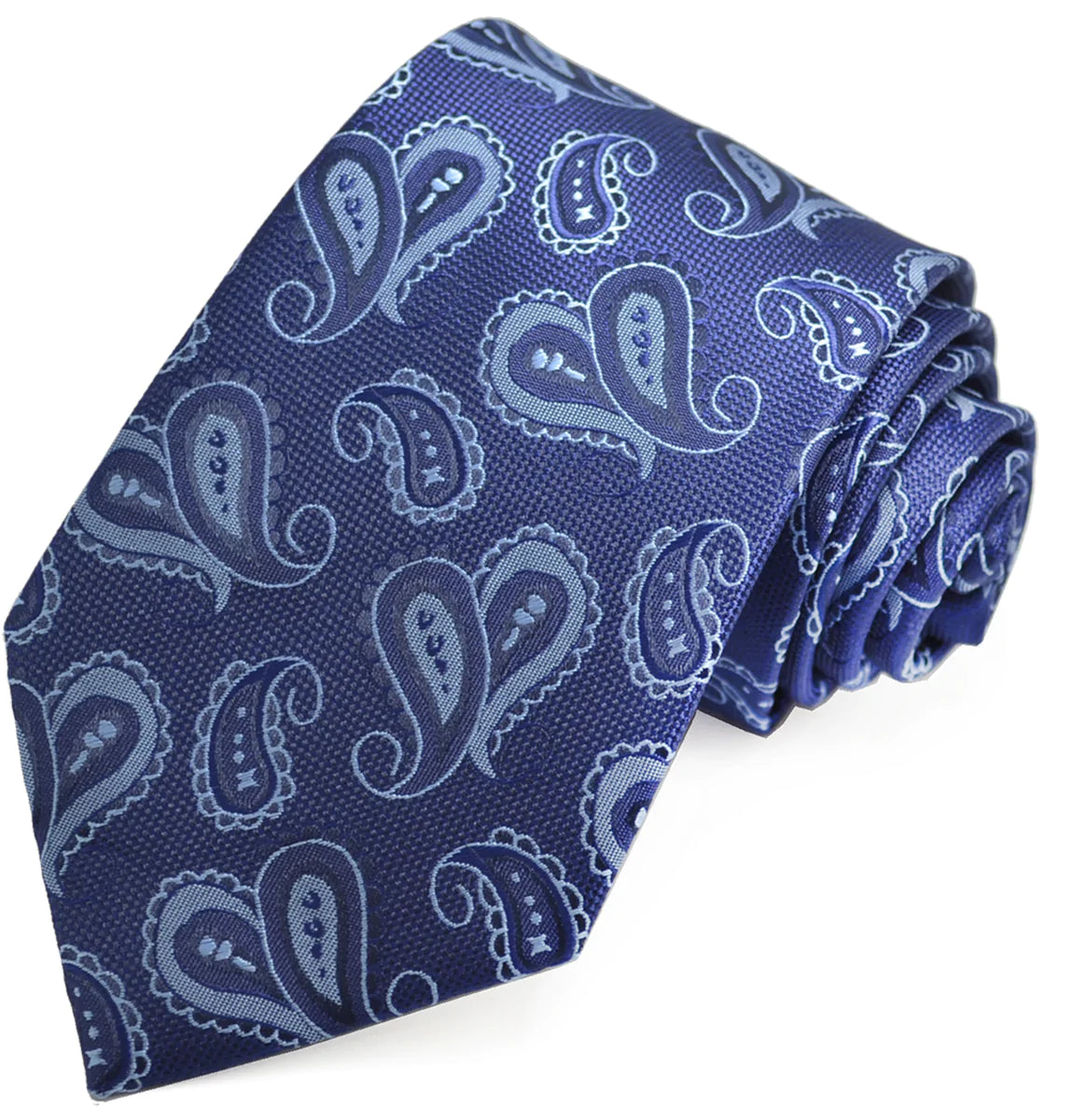 Navy Artisan Paisley Mens Tie