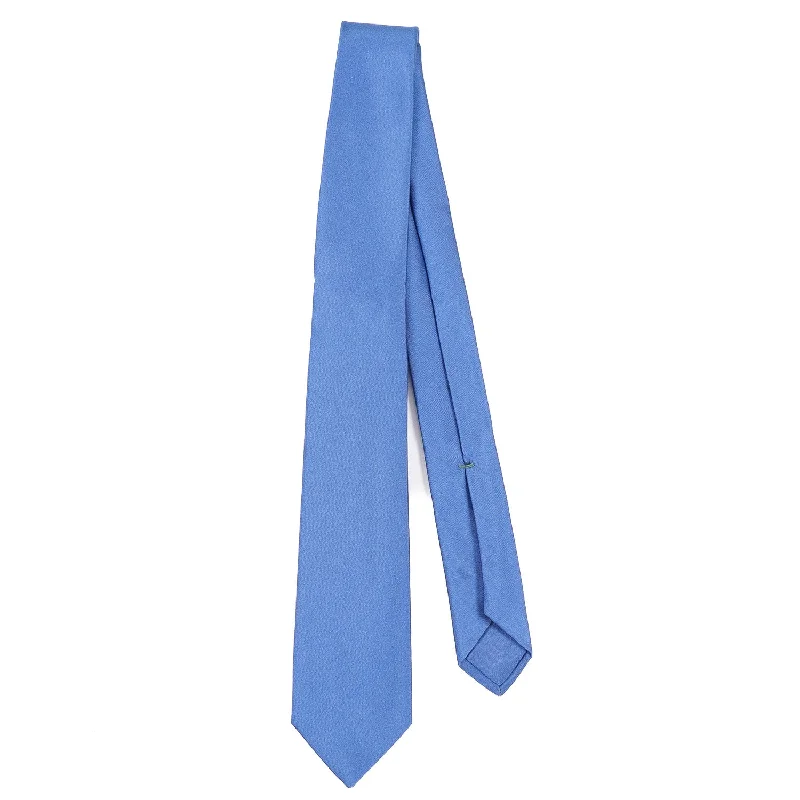 Luigi Borrelli Narrow Satin Silk Tie