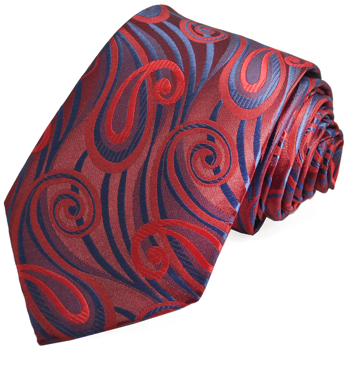 Baked Apple Wild Paisley Design Tie