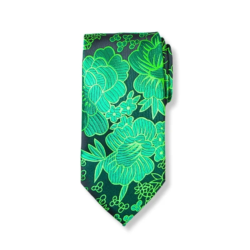 Royal Luxe Floral Tie