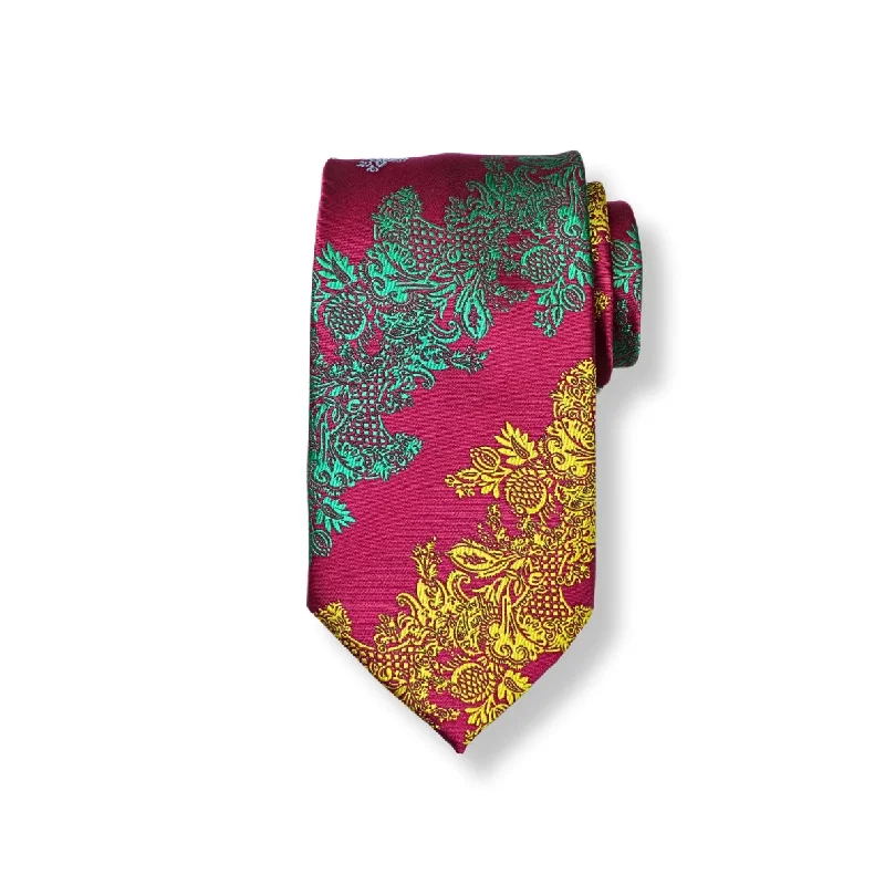 Royal Luxe Floral Tie