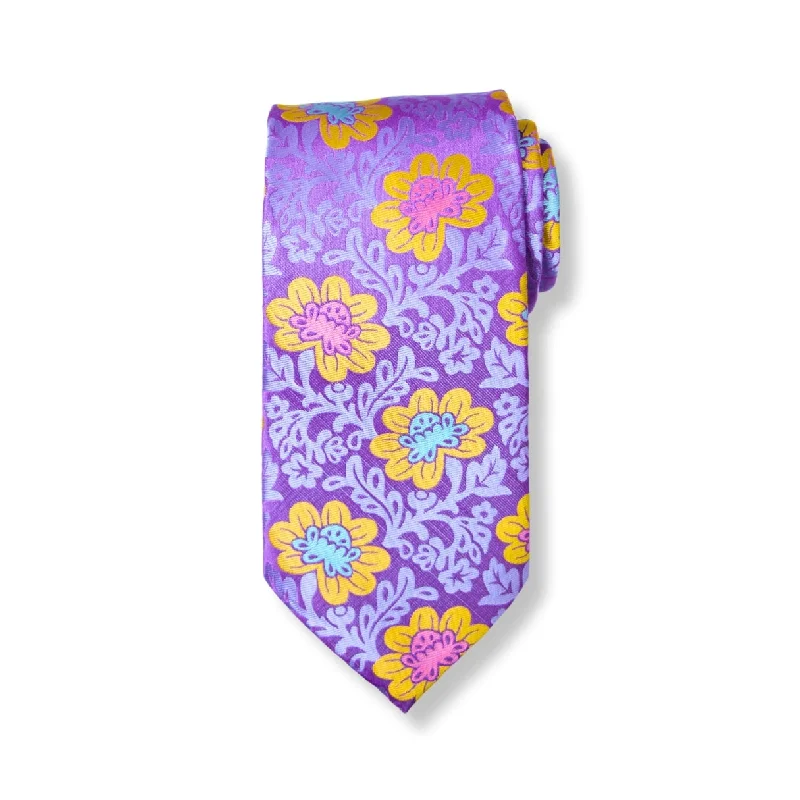 Royal Luxe Floral Tie