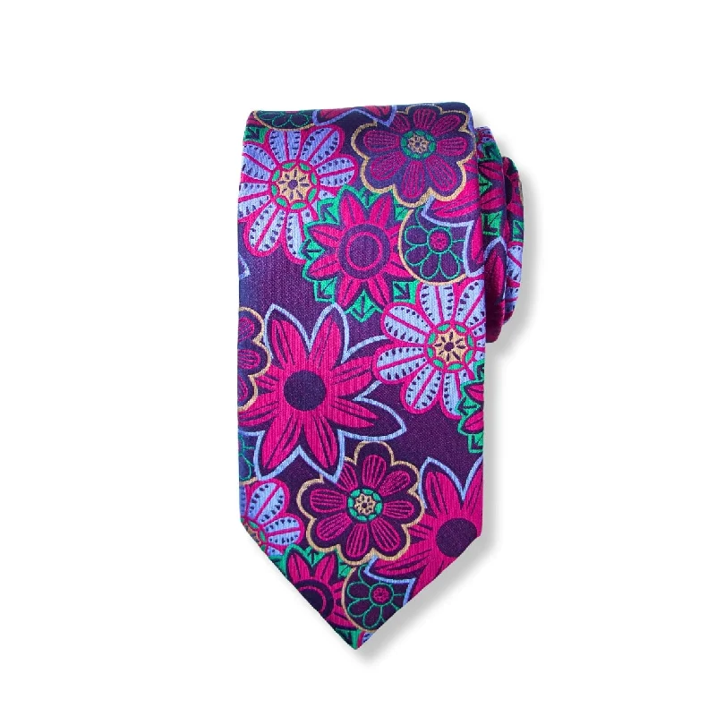 Royal Luxe Floral Tie