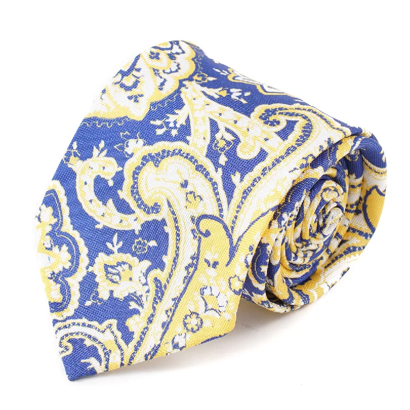 Sartorio Unlined 7-Fold Silk Tie