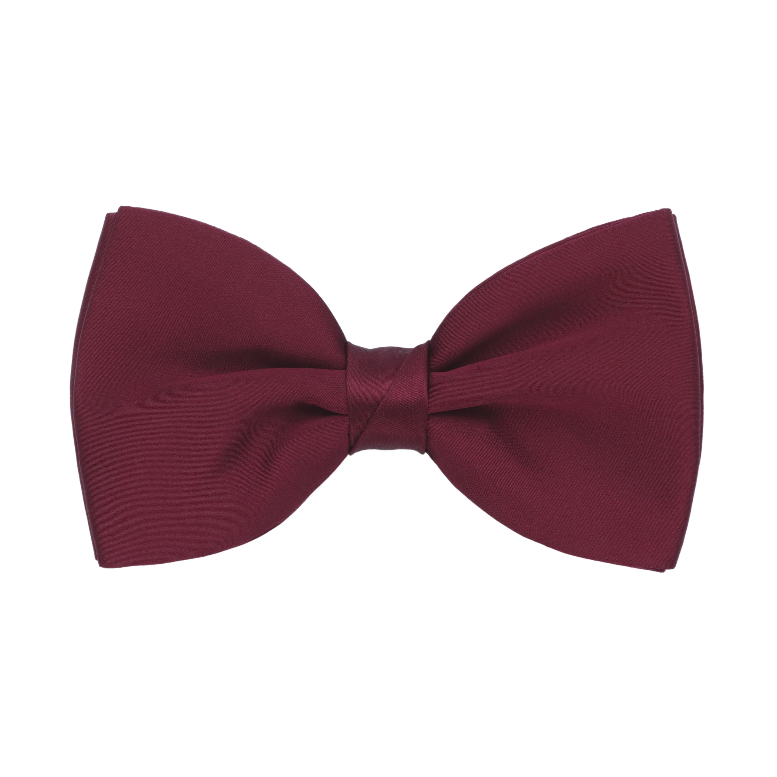 Silk Bow Tie in Burgundy