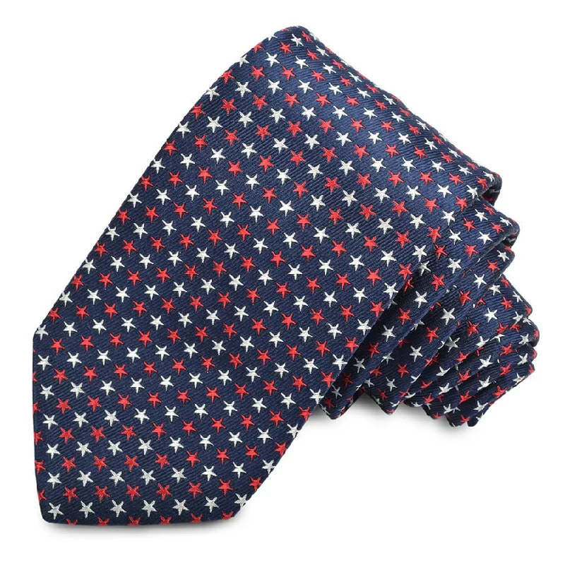 STARS NECKTIE - NAVY