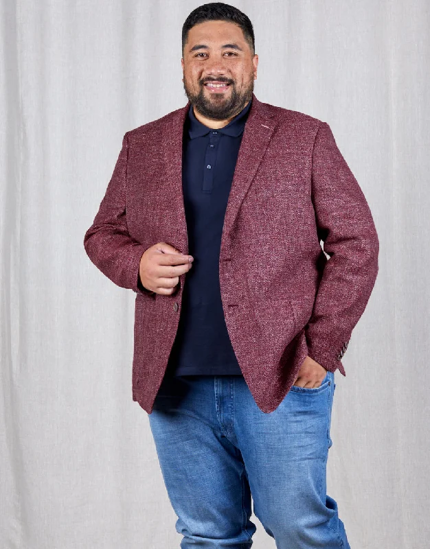 Pearse Berry Herringbone Blazer