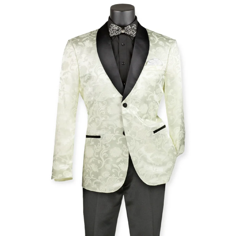 VINCI: Silky Jacquard Blazer BSF-18